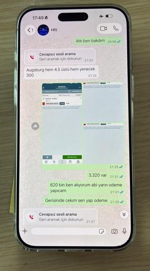 Haluk Leventin bahis mesajları ortaya çıktı