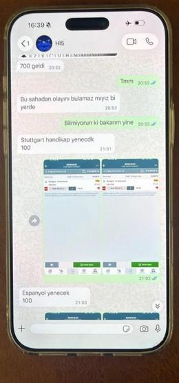 Haluk Leventin bahis mesajları ortaya çıktı