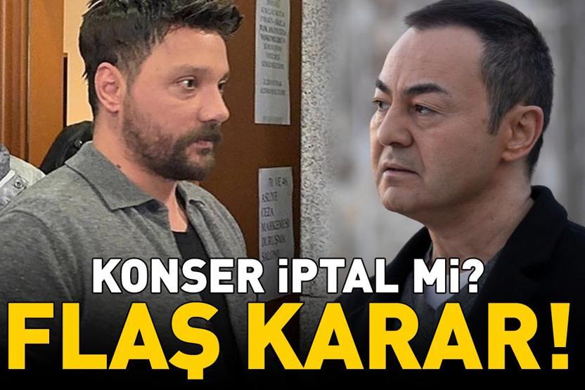 Saygı 1 Serdar Ortaç konseri iptal mi Oğuzhan Uğur gelişmesi sonrası flaş karar