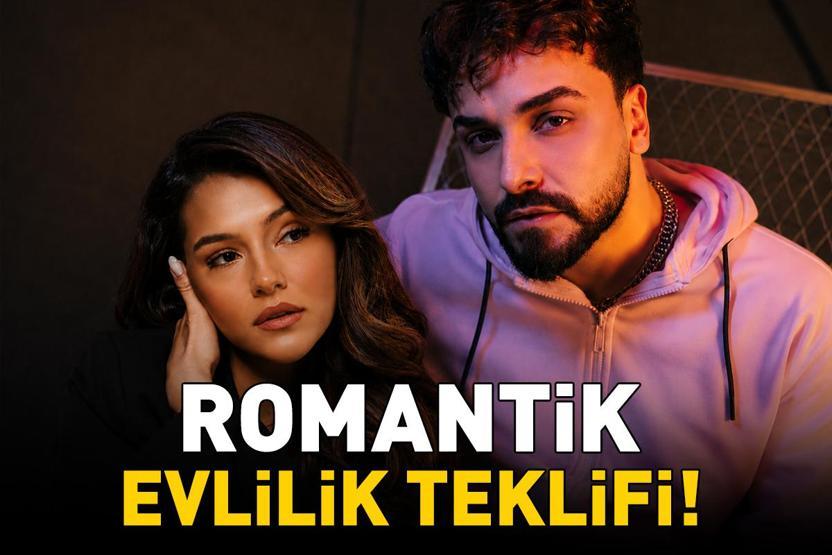 Aşka geldi Sefo, sevgilisi Çağla Boza evlenme teklif etti