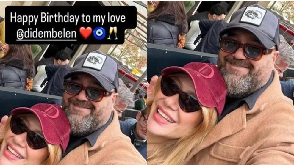 Somer Sivrioğlu’ndan sevgilisi Didem Belen’e romantik mesaj: “Doğum günün kutlu olsun aşkım”