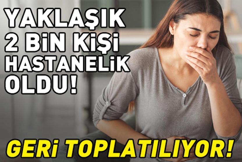 ABDde 2 Bin Kişiyi Hastanelik Eden Gıda Alarmı Yetkililer Geri Toplatıyor