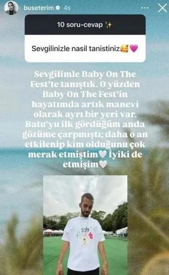 Buse Terim Aşkının Perde Arkasını Anlattı: İLK ANDA GÖZÜME ÇARPTI