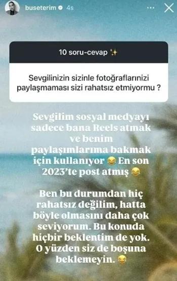 Buse Terim Aşkının Perde Arkasını Anlattı: İLK ANDA GÖZÜME ÇARPTI
