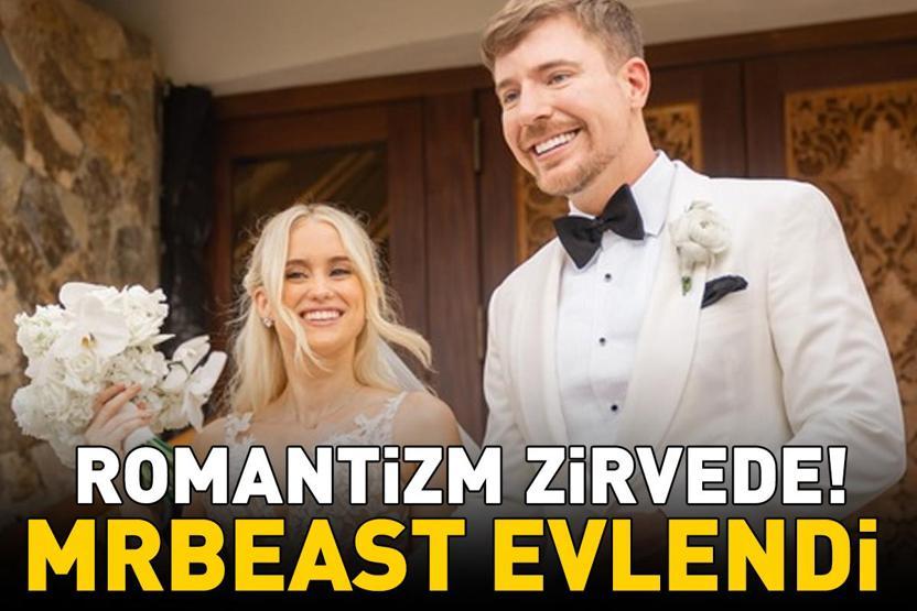 4 yıllık aşkta mutlu son MrBeast evlendi Thea Booysen sade gelinliğiyle göz kamaştırdı
