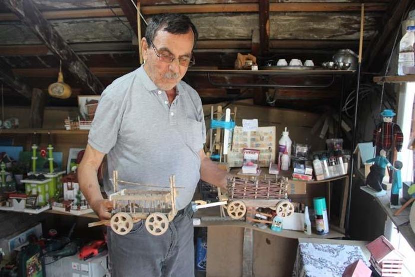 5 YILDA 150 ESER Karton, Plastik, İnşaat Malzemeleri... Atıkları Sanata Dönüştürdü, Minyatür Şehri Kurdu Bolunun Simge Yapılarını Bir de Böyle Görün