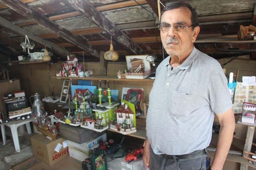 5 YILDA 150 ESER Karton, Plastik, İnşaat Malzemeleri... Atıkları Sanata Dönüştürdü, Minyatür Şehri Kurdu Bolunun Simge Yapılarını Bir de Böyle Görün