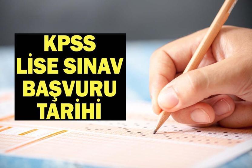 KPSS ORTAÖĞRETİM BAŞVURU NE ZAMAN 2026 KPSS lise sınav başvuru tarihleri: ÖSYM sınav takvimi