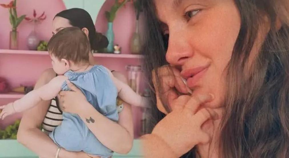 İrem Helvacıoğlu Kızı Sora’nın Kahkaha Dolu Anlarını Paylaştı