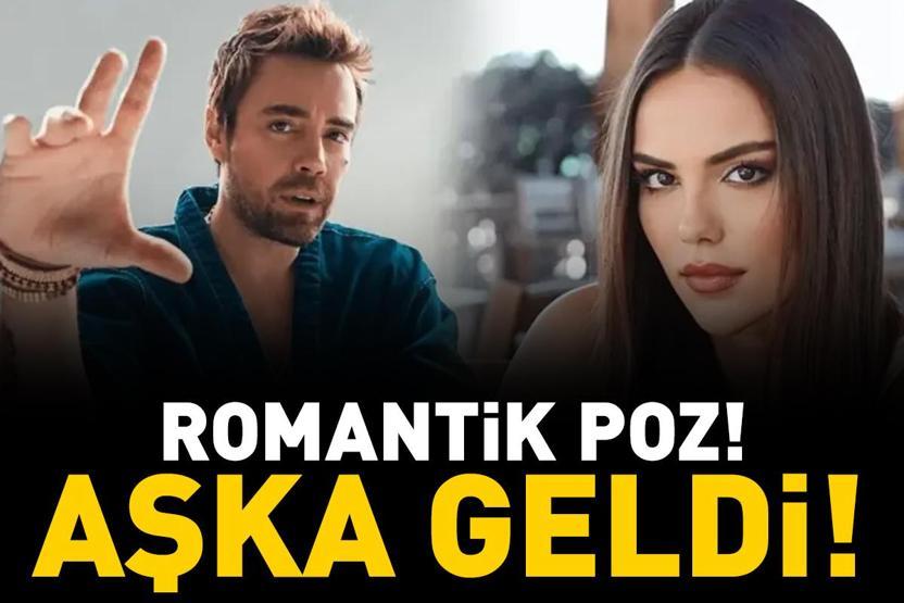 Özgü Kaya ile Murat Dalkılıçtan aşk dolu poz: Seven sevdiğini fotoğraf çektikten sonra mıncırsın