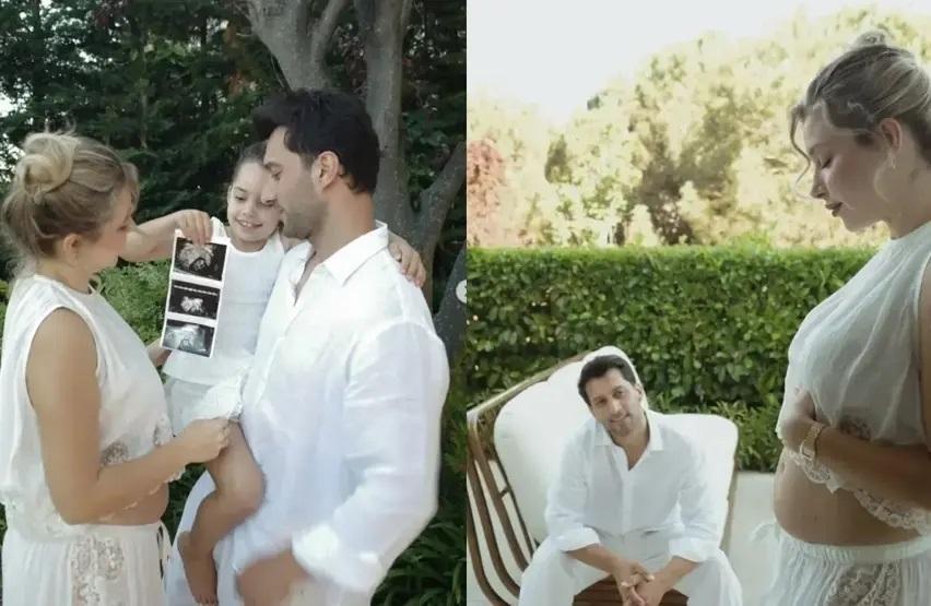 Hande Erçel 2. kez teyze olmaya hazırlanıyor Gamze Erçel bebeğinin ultrasonunu paylaştı: Sadece ayağını gösterdi