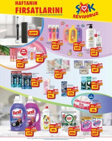 ŞOK AKTÜEL KATALOĞU 5-11 AĞUSTOS: ŞOKta bu hafta neler var Hangi ürünler indirimde 6lı Frezya Kase, Kilim, Koltuk Örtüsü, Peştemal, Dijital Baskılı Plaj Çantası, Elektrikli Semaver...