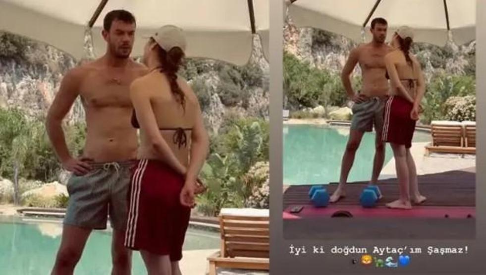 Serra Arıtürk’ten Aytaç Şaşmaz’a Romantik Doğum Günü Kutlaması
