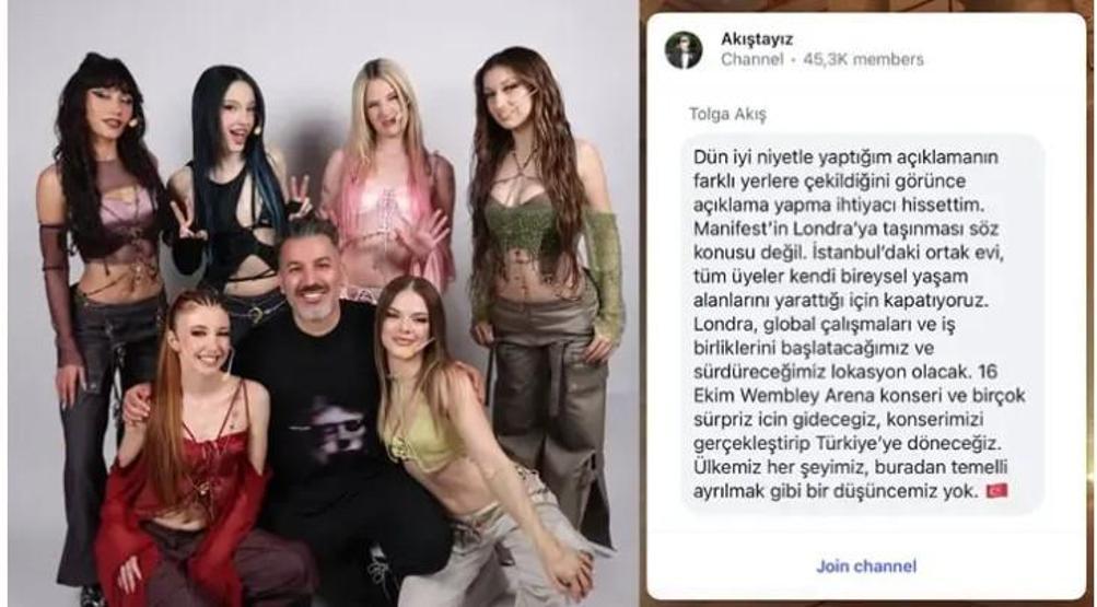 Manifest Londra’ya mı Taşınıyor Tolga Akış İddialara Son Noktayı Koydu