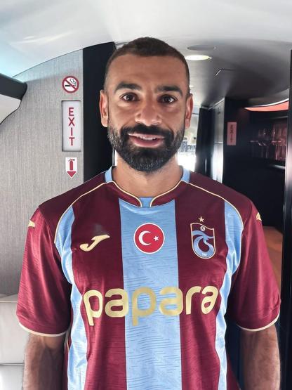 Trabzonsporun yeni transferi Mohamed Salah ilk pozları verdi