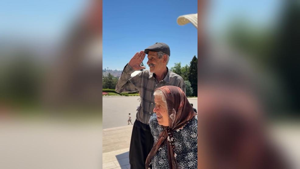 34 yıl sonra gelen mucizeleri ile Anıtkabire gittiler