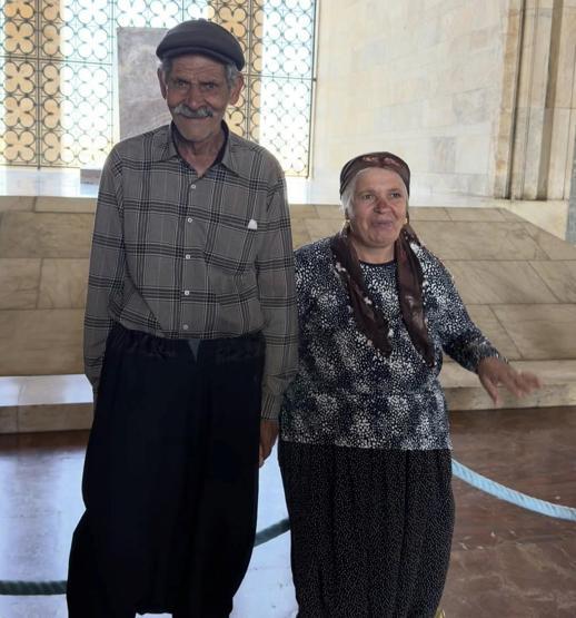 34 yıl sonra gelen mucizeleri ile Anıtkabire gittiler