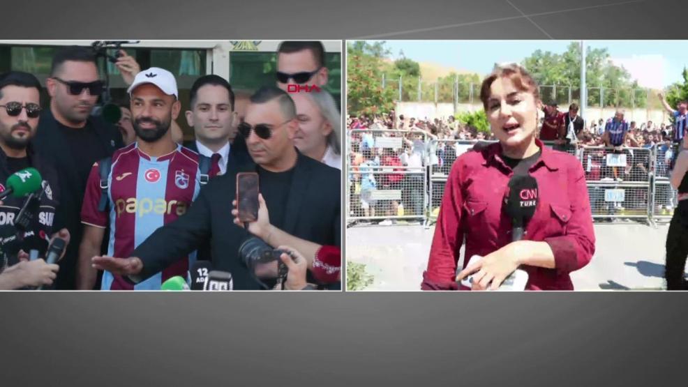 Trabzonsporun yeni transferi Mohamed Salah ilk pozları verdi