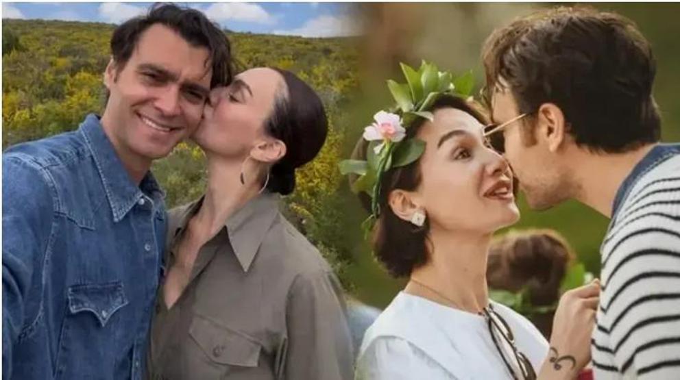 Birce Akalay ile Hakan Kurtaş’tan Romantik Tatil Pozları