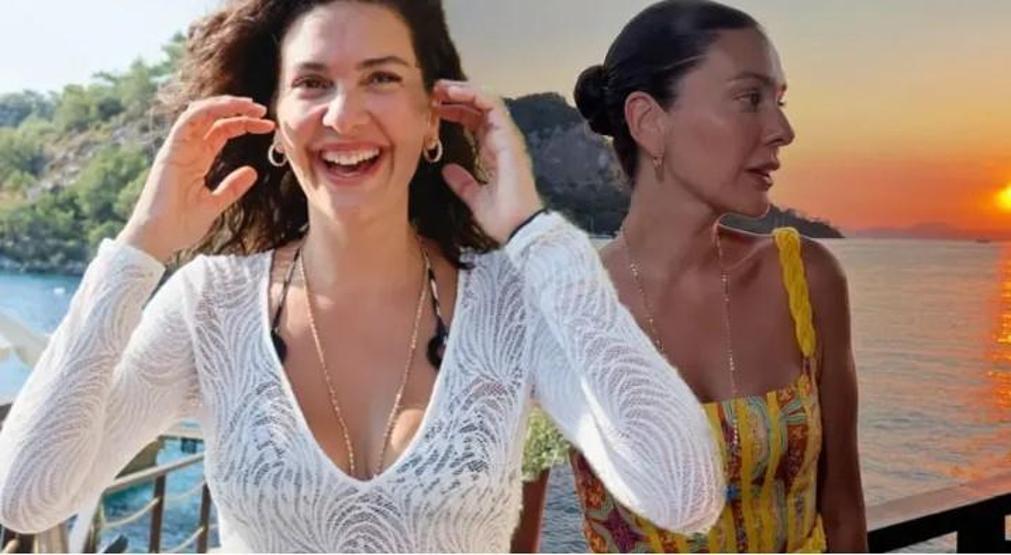 Bergüzar Korel’den Tatil Pozları 4 Ayda Verdiği 20 Kilo Dikkat Çekti