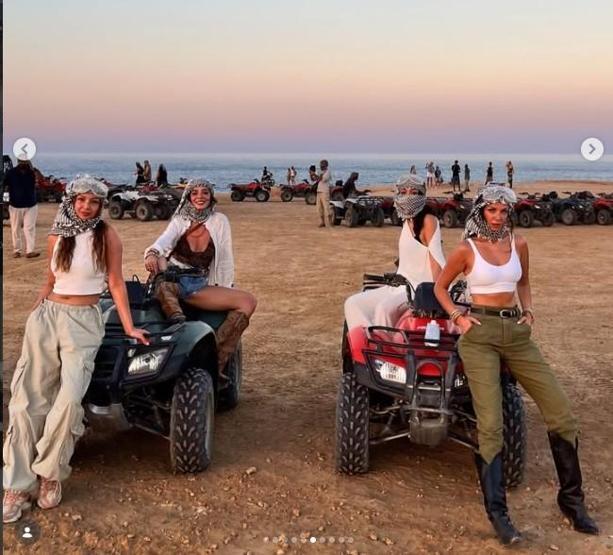 Selin Şekerci’den Mısır Tatili Safari ve Deniz Keyfini Bir Arada Yaşadı