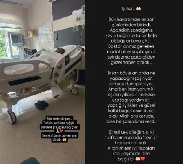 Tarık Mengüçün sağlık durumu nasıl Ameliyat olan ünlü şarkıcı hastane odasından seslendi: DUALARINIZI ESİRGEMEYİN