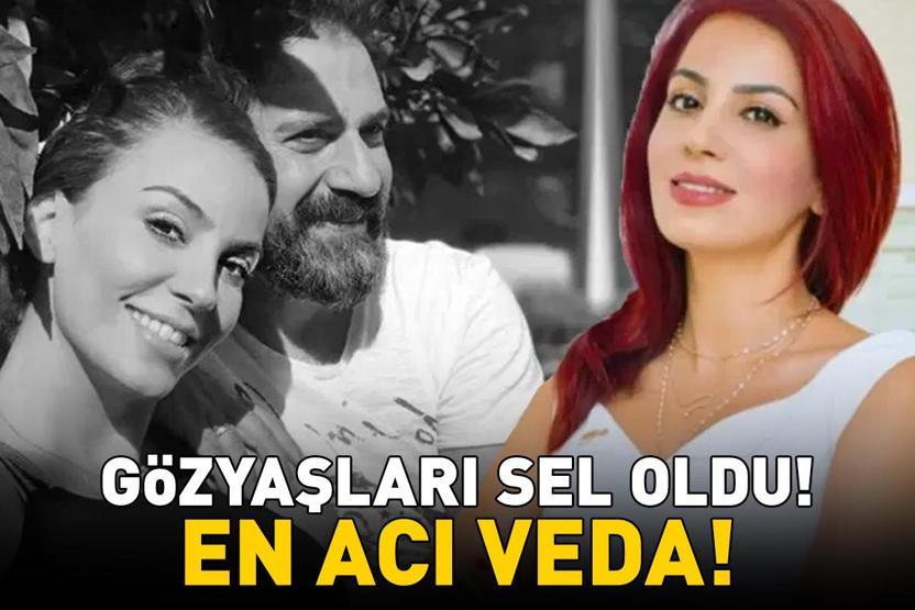 Erhan Çelikin boşanma aşamasında olduğu eşi Özlem Gültekine son veda Gözyaşları sel oldu