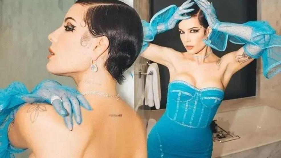 Halsey, Türkçe paylaşımı ile sanal medyayı salladı: Yetenekli bir Lego ressamı