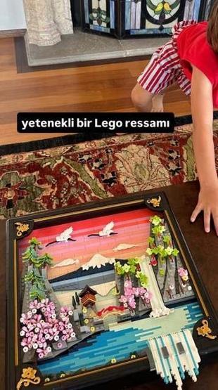 Halsey, Türkçe paylaşımı ile sanal medyayı salladı: Yetenekli bir Lego ressamı