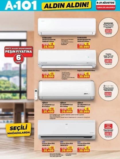 A101 KATALOĞU 20 AĞUSTOS İNDİRİMLERİ: A101 Aldın Aldın aktüel afişinde neler var Araç içi kamera, basınçlı yıkama makinesi, boy aynası...