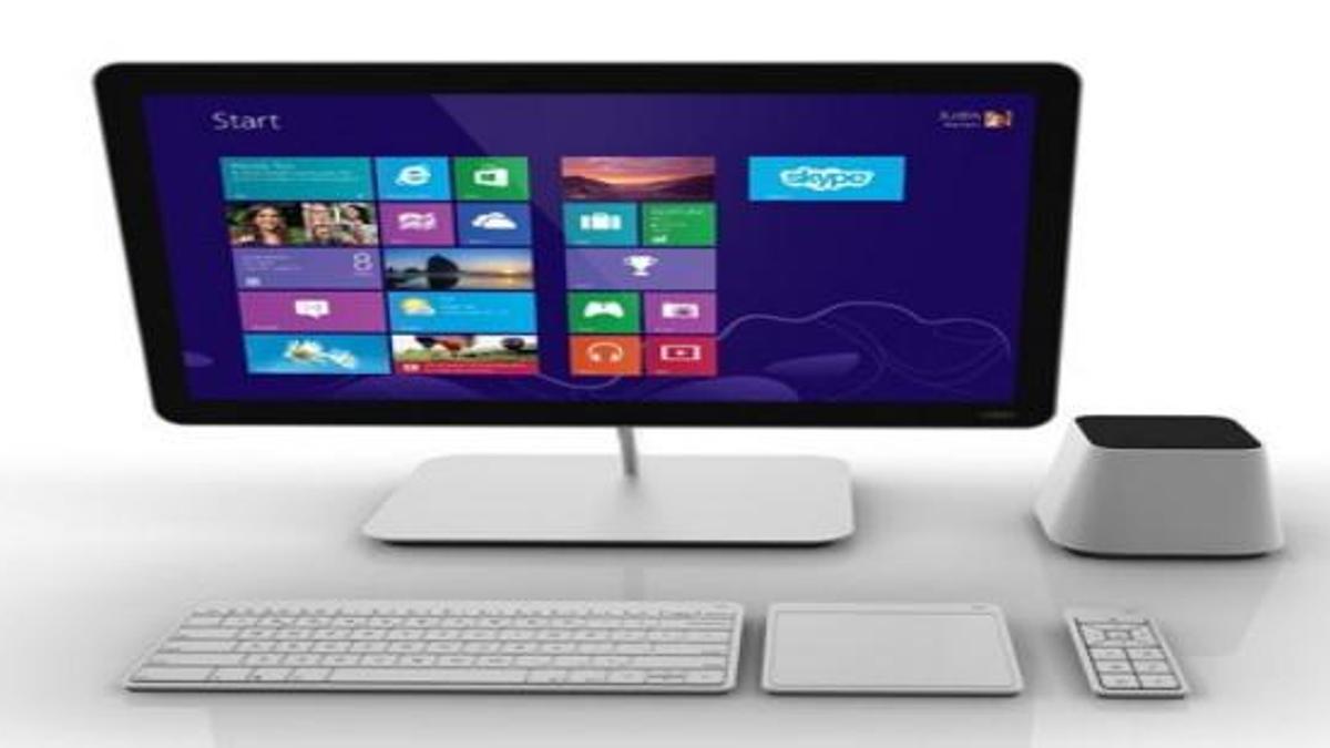 Windows Tan Box Computer Microsoft'tan All in One PC