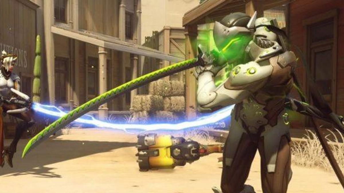 Genji's Dragonblade and Shuriken, as Made by Man at Arms