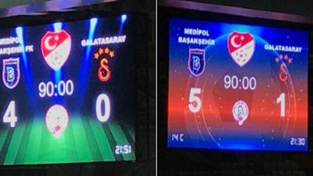 Başakşehir'den Galatasaray'a olay gönderme