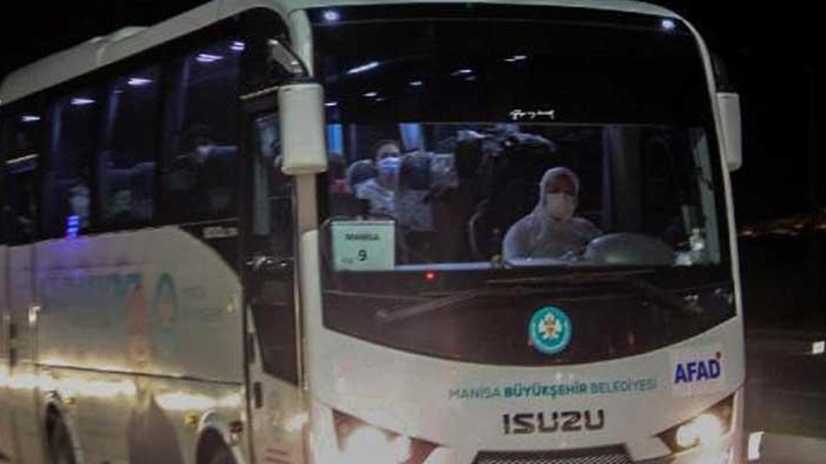 ABD’den gelen 210 kişilik heyet Manisa’da karantinaya alındı