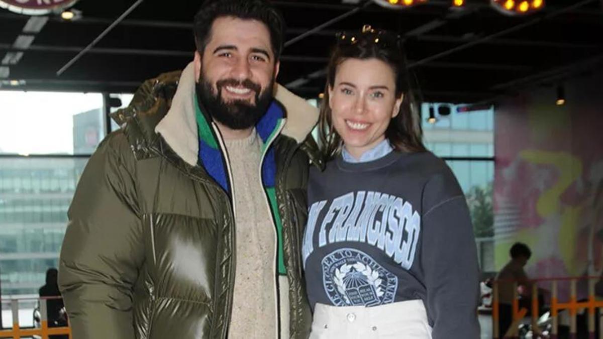 Bilal Hancı eşi Esin Çepni'nin eğlence günü - Son Dakika Magazin Haberleri