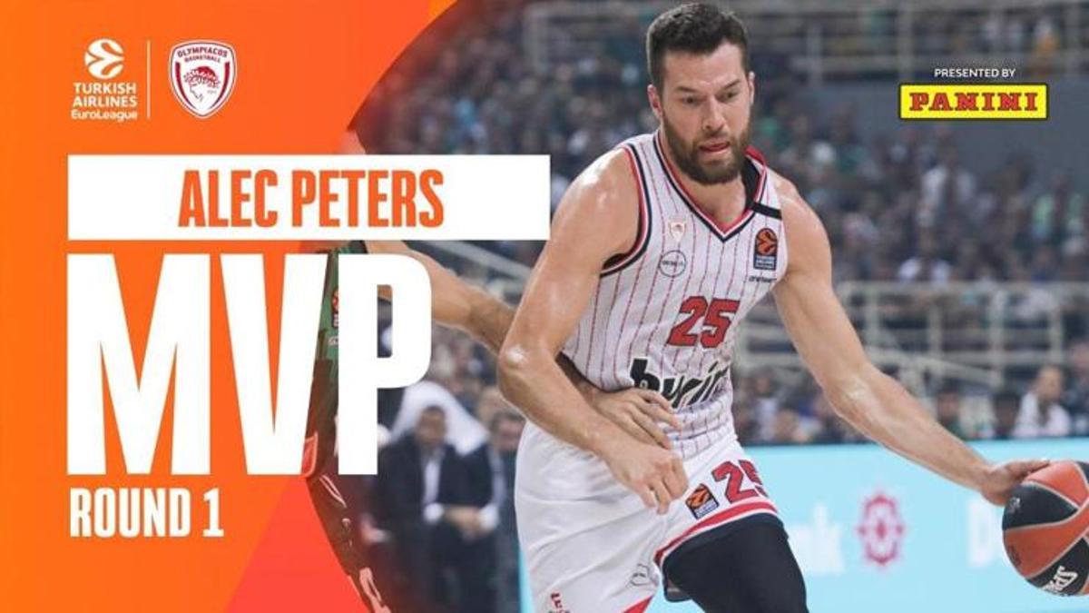 THY Euroleague’de ilk haftanın MVP’si Alec Peters oldu