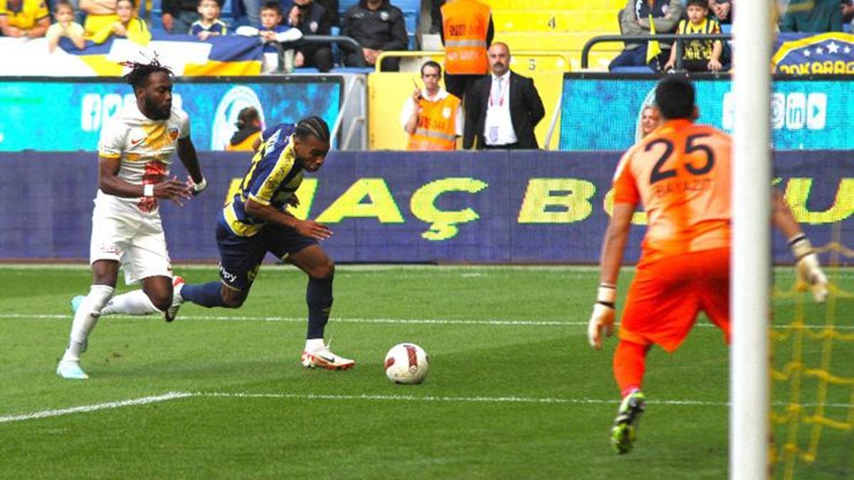 MKE Ankaragücü 3-0 Mondihome Kayserispor MAÇ ÖZETİ