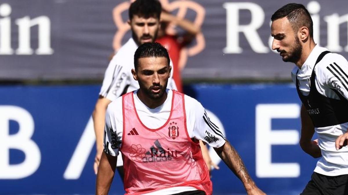 Beşiktaş’ta Umut Meraş idmanda sakatlandı