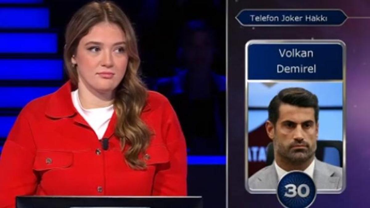 Zehra Güneş’e Milyoner’de Fenerbahçe sorusu! Volkan Demirel sürprizi…