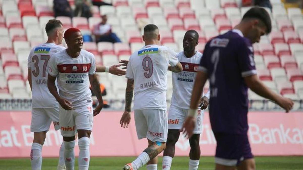 Sivasspor’dan Artvin Hopaspor’a 4 gol