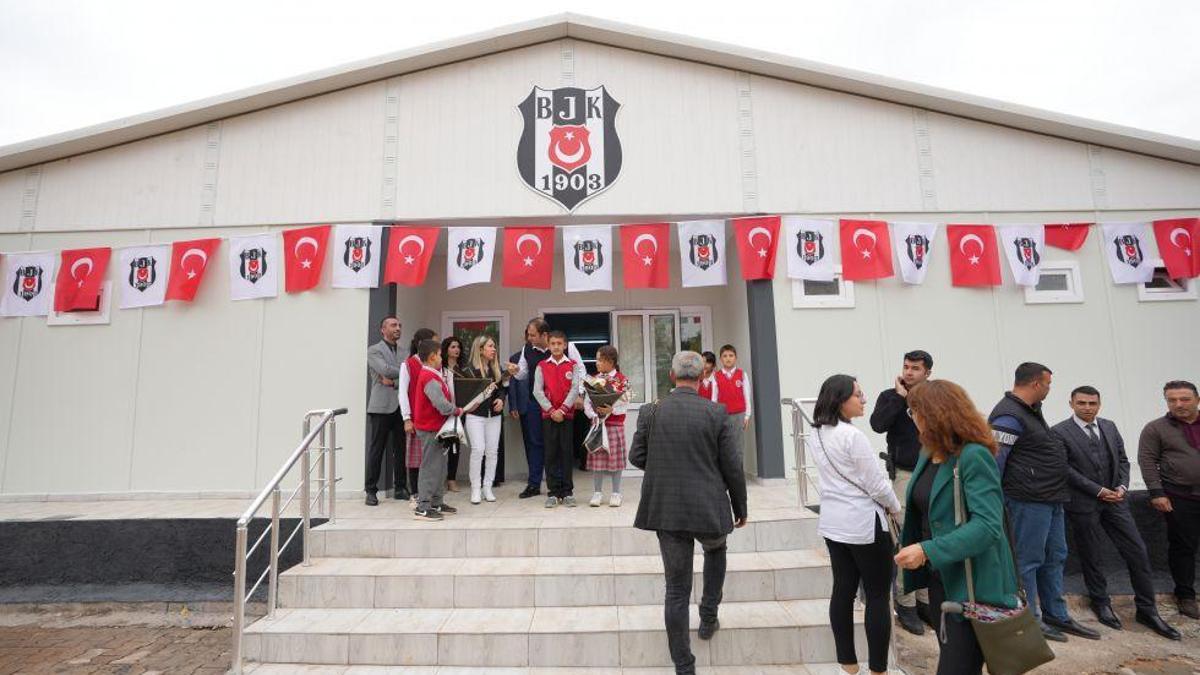 Beşiktaşlı yöneticiler, Adıyaman Besni Beşiktaş İlkokulu’nun açılışını yaptı