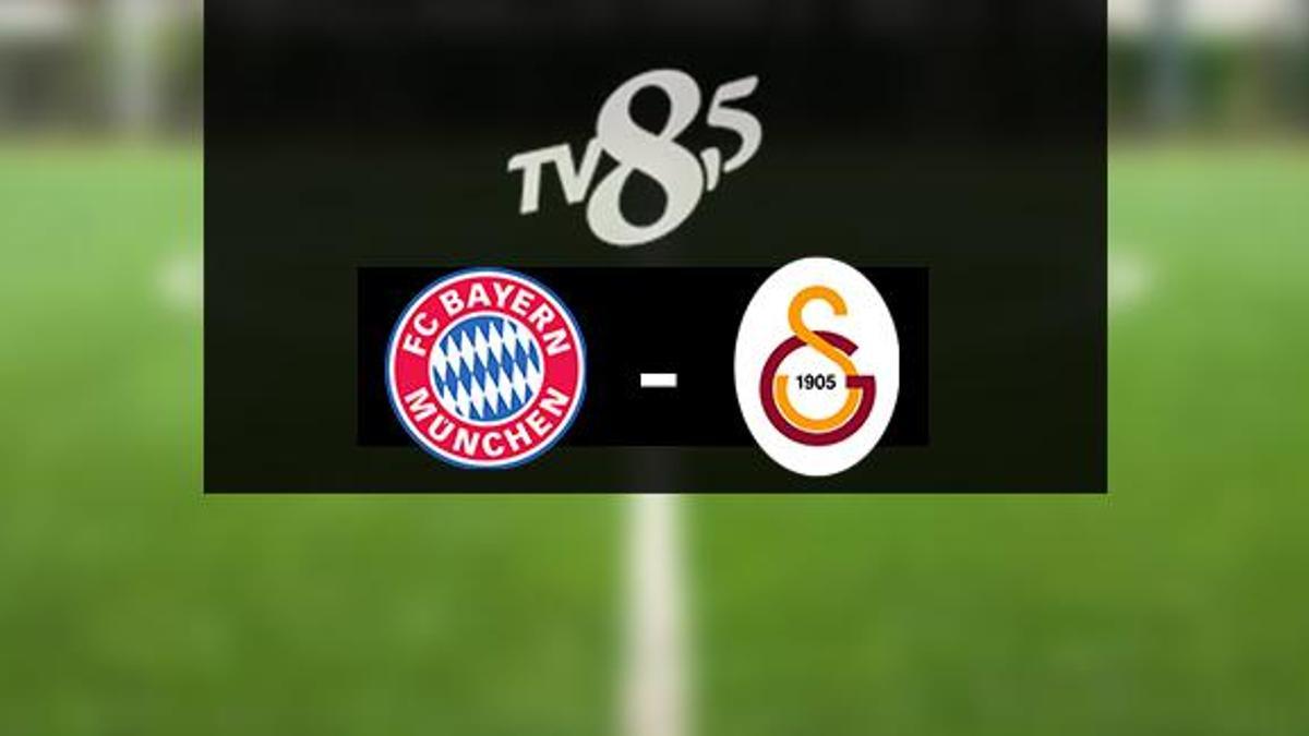 Bayern Münih Galatasaray maçı şifresiz mi? Bayern Münih GS maçı TV8.5ta mı?