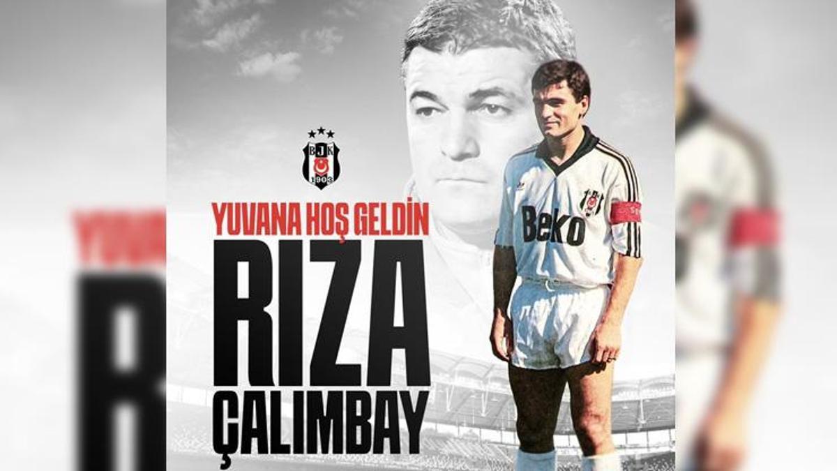 Son dakika… Beşiktaş Rıza Çalımbay’ı resmen açıkladı!