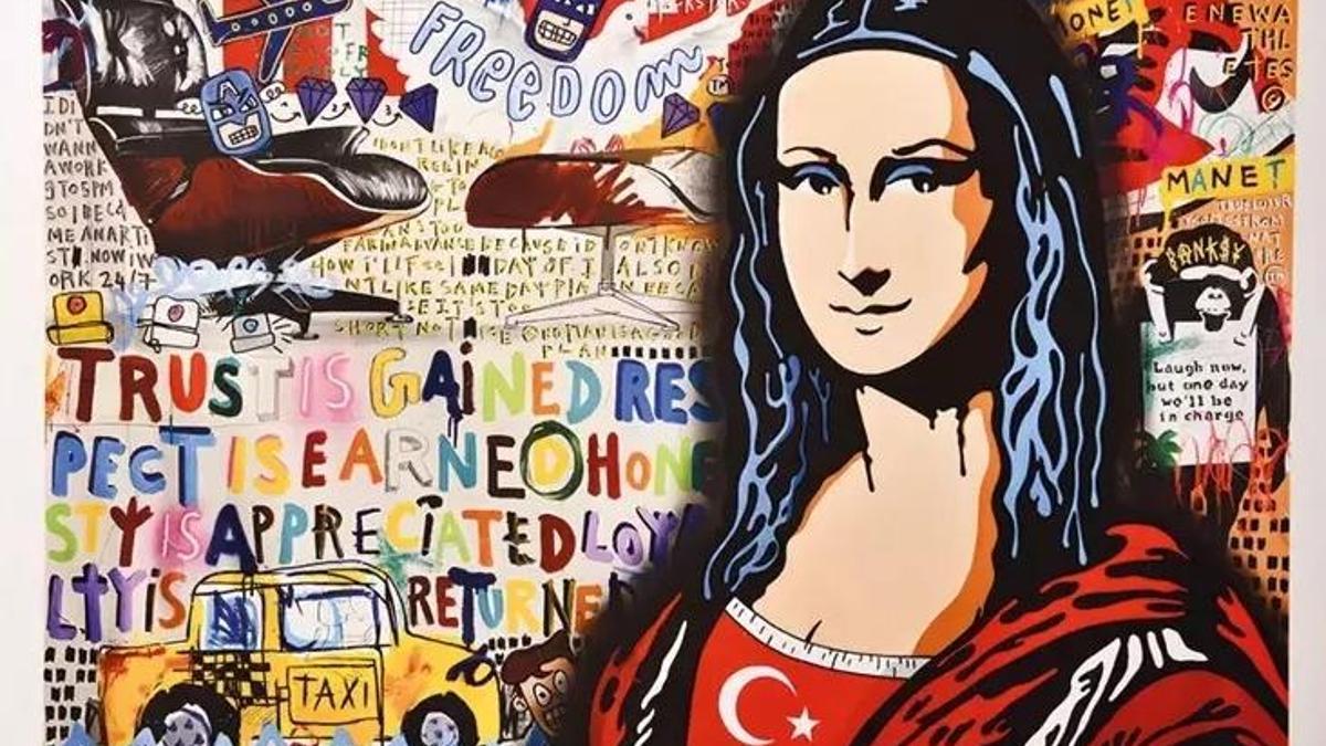 Francis Sanatsi Sergilady: Türk Piraklı Mona Lisa