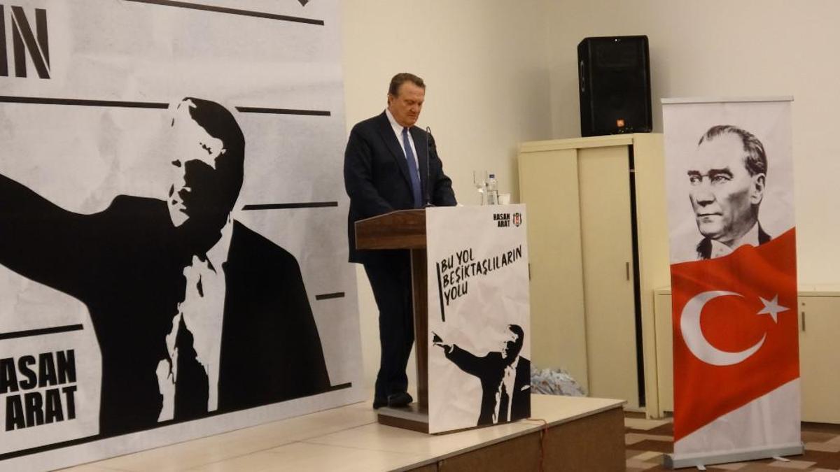 Hasan Arat’ın Beşiktaş başkanlığı adaylık başvurusu onaylandı
