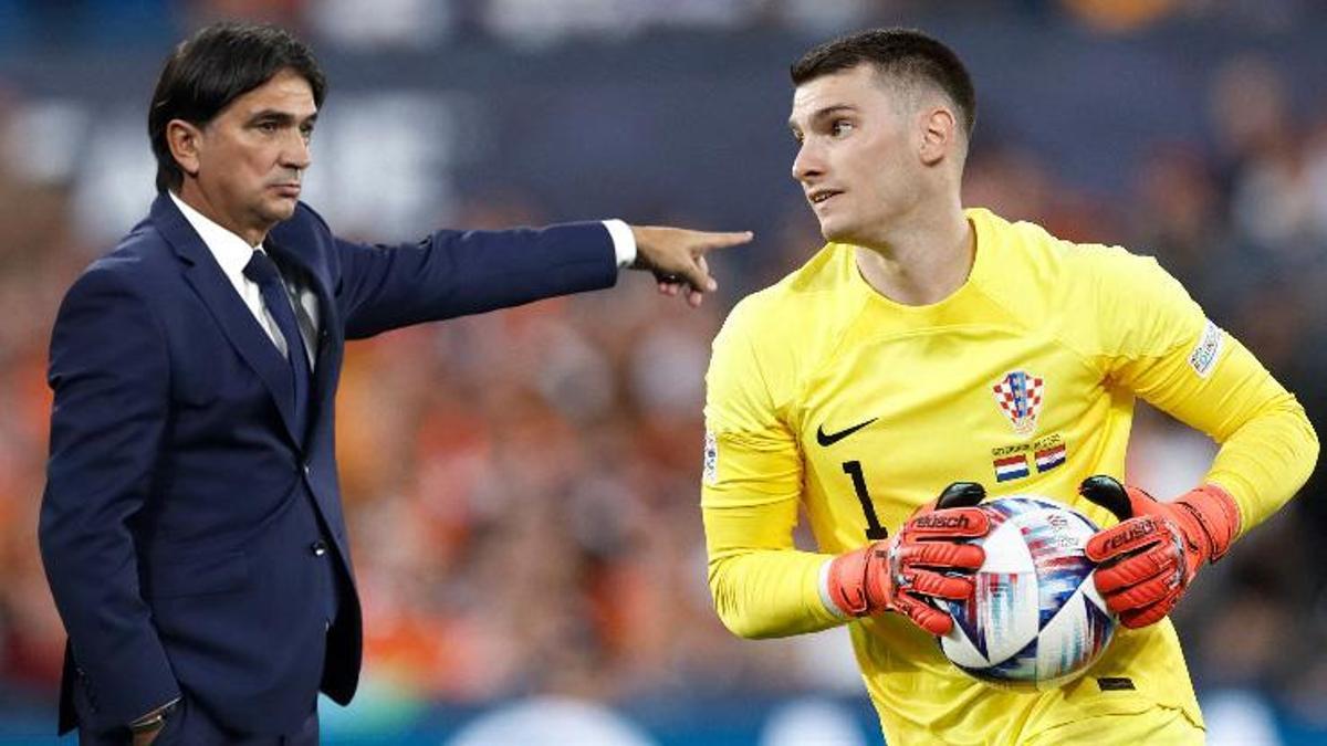 Zlatko Dalic: Livakovic ilk tercimiz! Onu sorgulamak istemiyorum