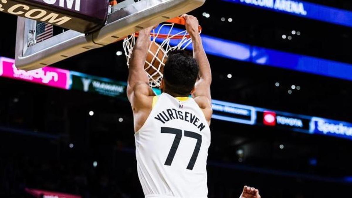 Ömer Faruk Yurtseven’in 18 sayısı, Utah’a yetmedi