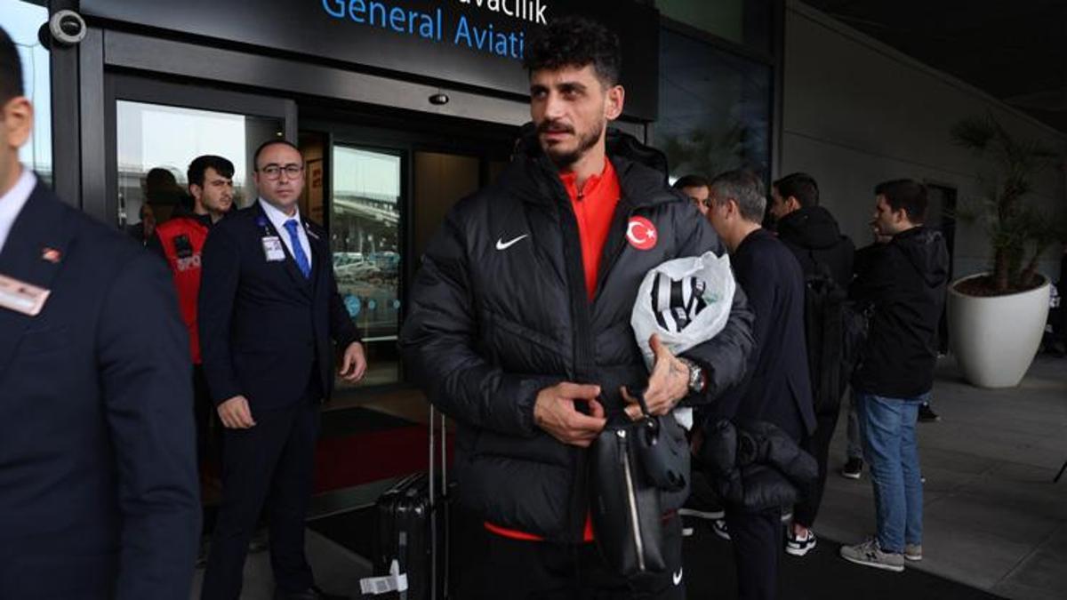 A Milli Futbol Takımı yurda döndü