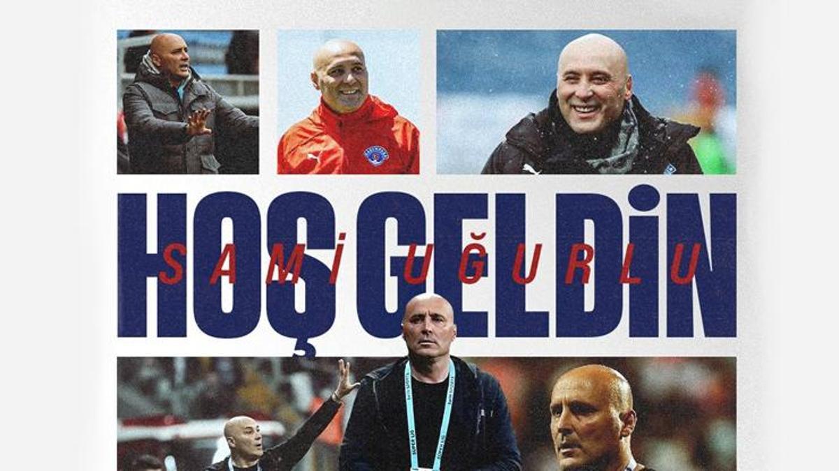 Kasımpaşa’nın yeni hocası Sami Uğurlu oldu
