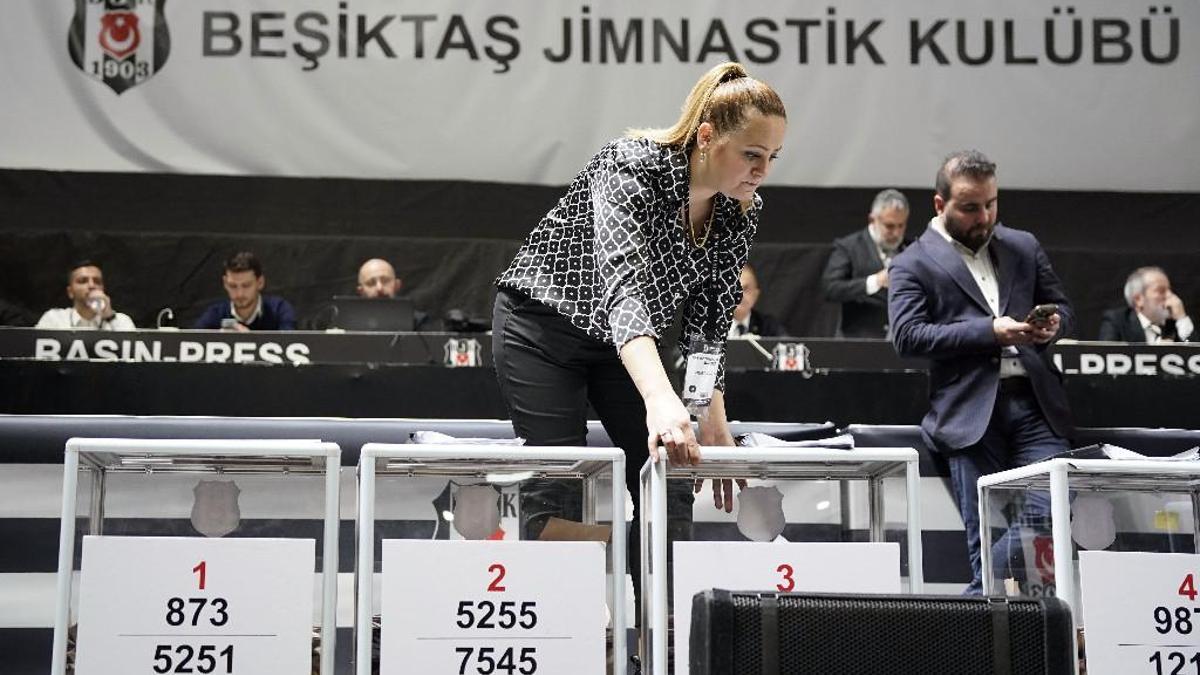 Beşiktaş seçiminde ne kadar oy kullanıldı? Kim ne kadar oy aldı?